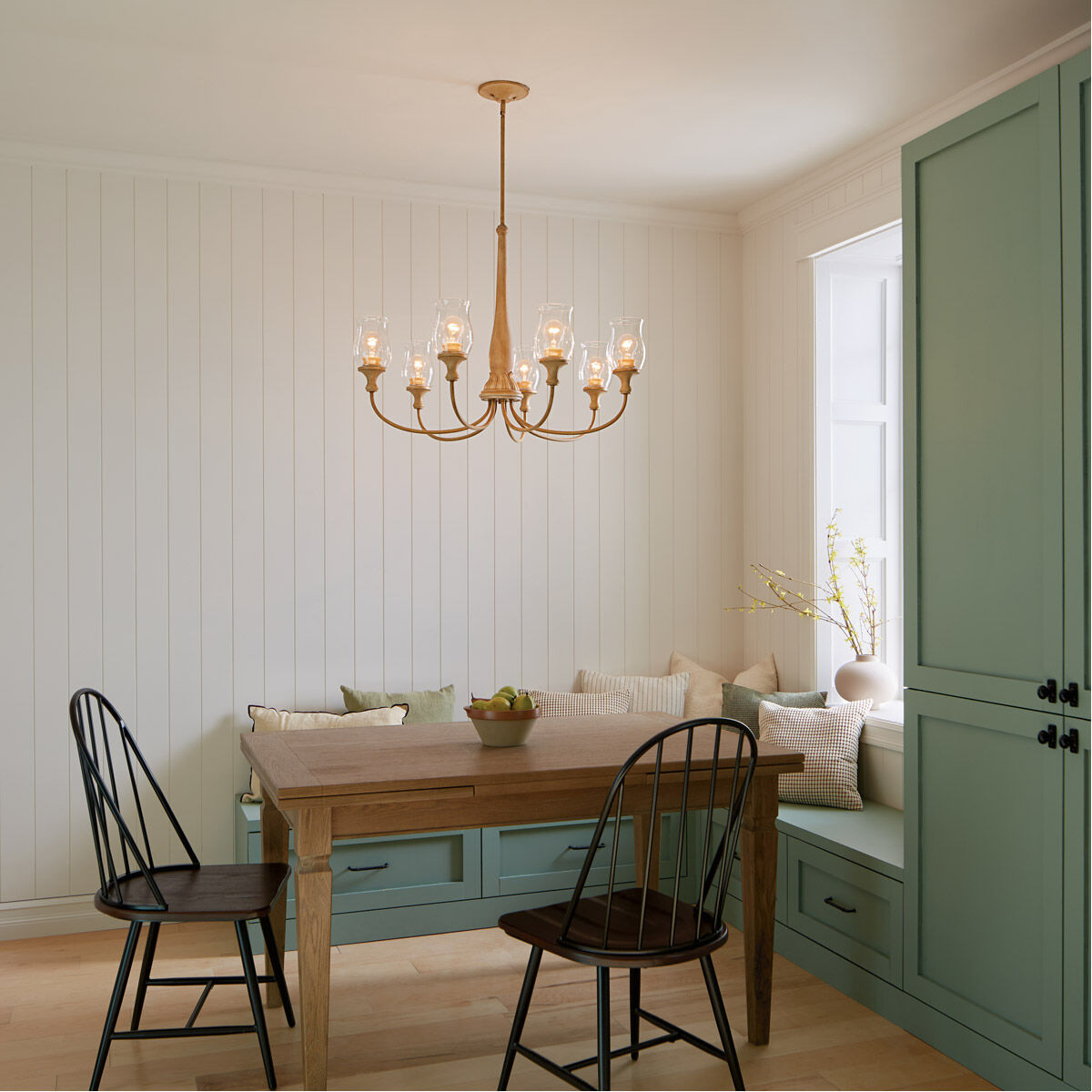 Homestead Melis 7 Light 36 inch Adobe Cream Chandelier Ceiling Light, Melis